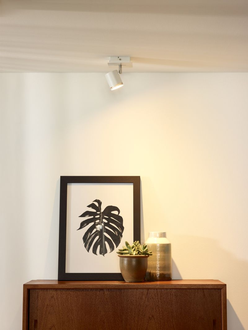 Lucide RILOU - Stropné bodové svietidlo - LED Dim. - GU10 - 1x5W 3000K - Biela